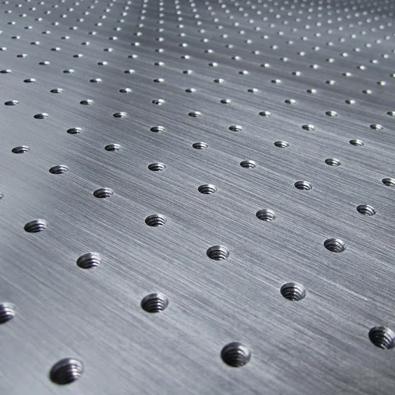 Custom Aluminum Honeycomb Optical Breadboard And Optical Tables For Optical Equipment Parts