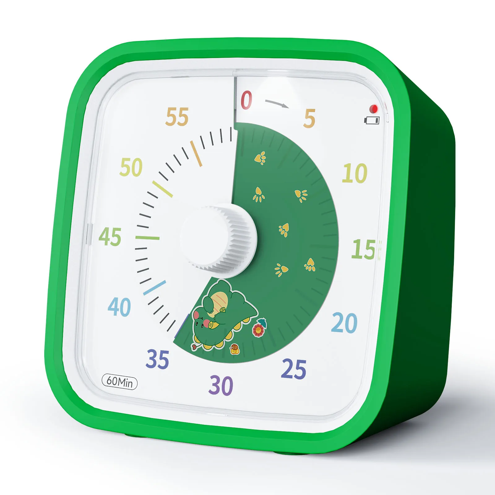 Yunbaoit Visual timer clock Child time management pomodoro kitchen time timer countdown productivity study visual timer for kids
