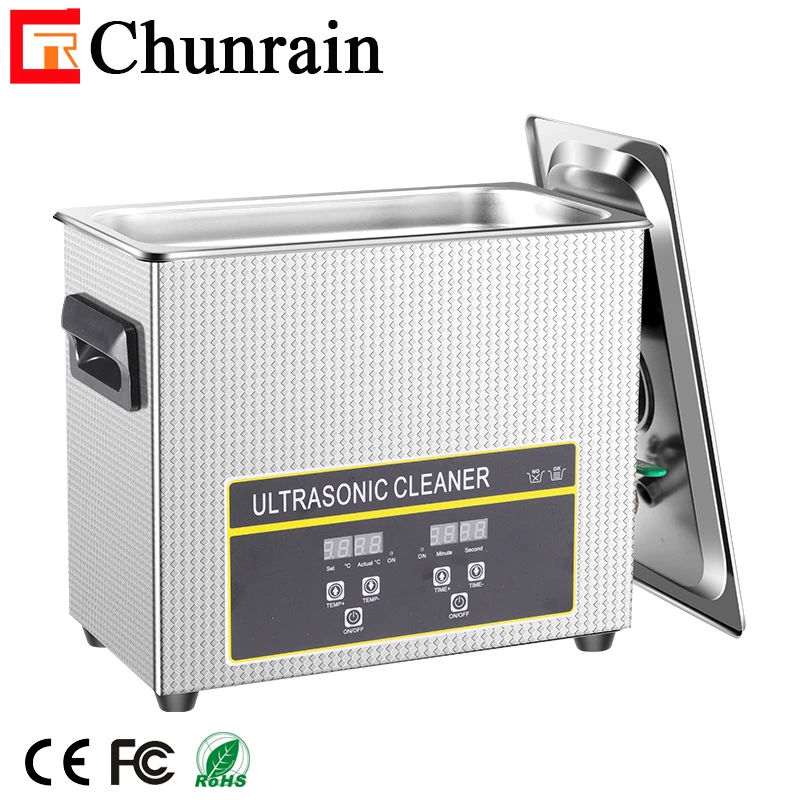 
Digital Ultrasonic cleaner with degas and semiwave Ultrasound bath for Vinyl Record PCB board CR-031S 6.5L 180W 