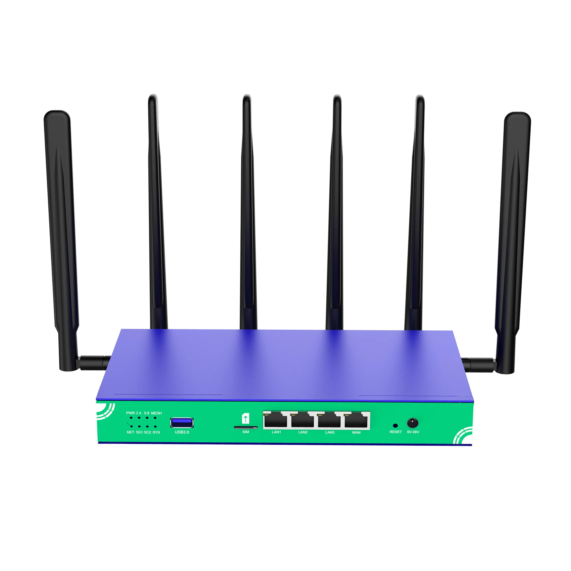 Huastlink 4g 5g Wireless Router Mtk761+Mtk7975+Mtk7905 Dual Band Wifi 6 5g Lte Router With Sim Card Slot
