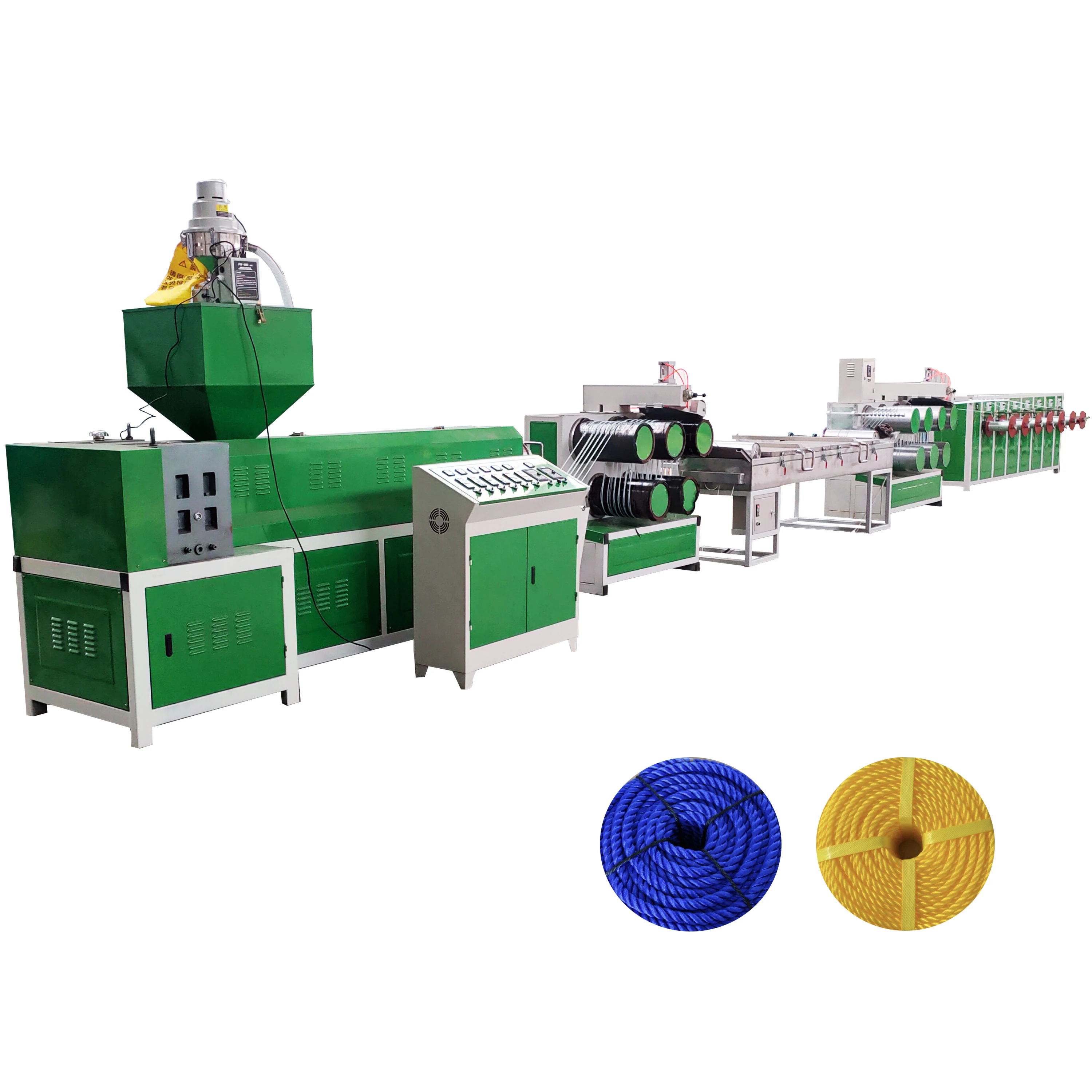 Professional plastic fishing net yarn/thread making machine for wholesales