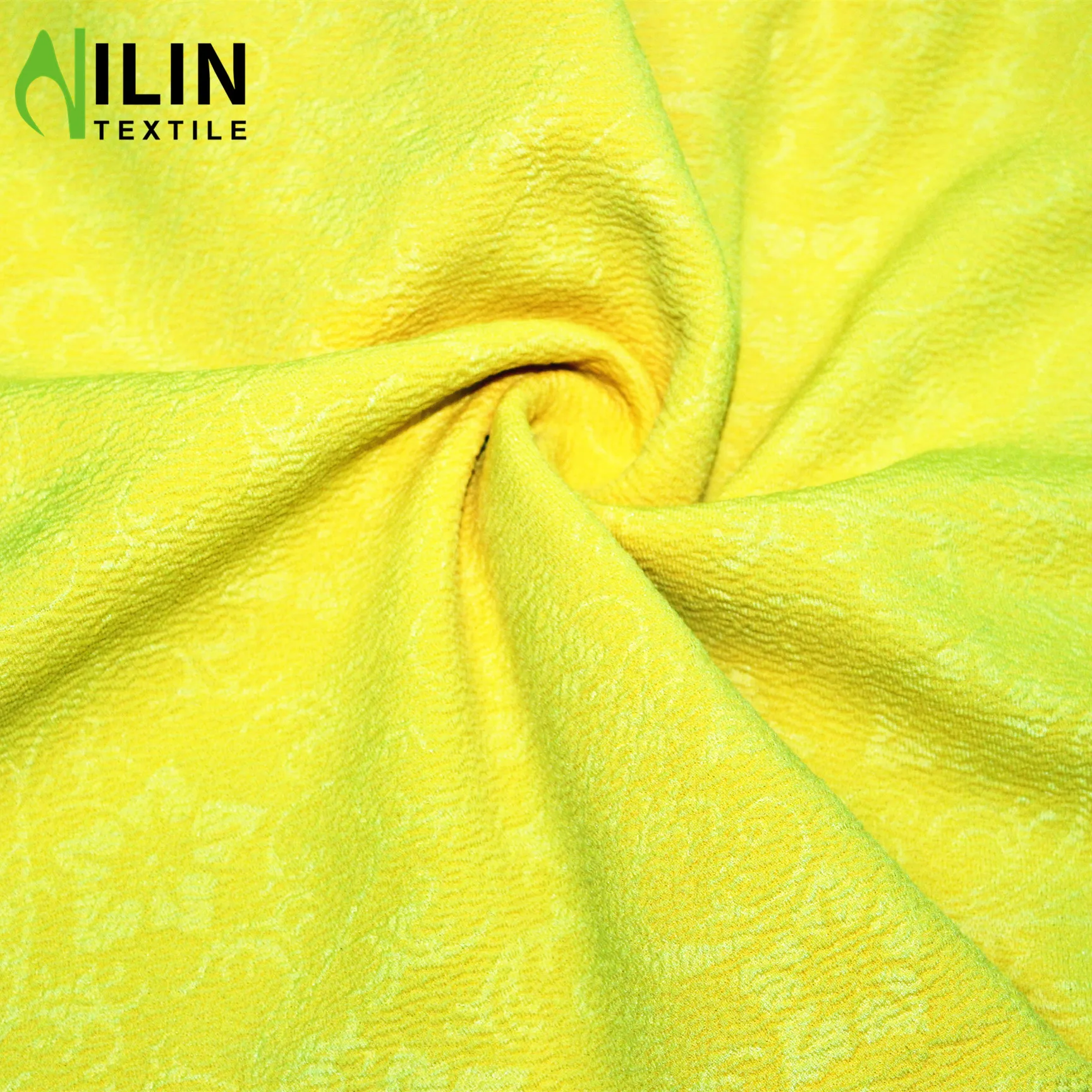 Soft and comfort Recycle Material Waffle Embossed Fabric Own Factories