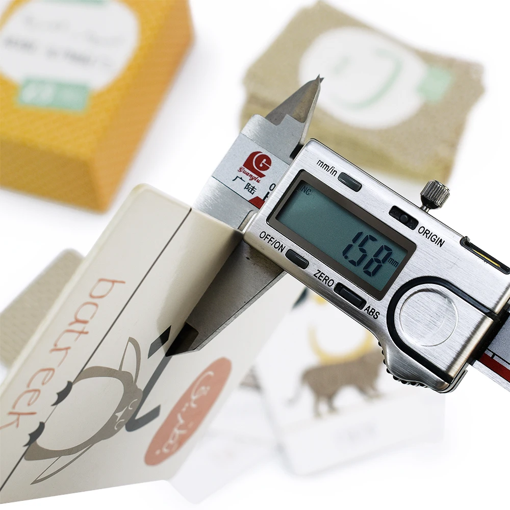 Factory custom flash card printing children learning memory cards game Arabic Alphabets Card