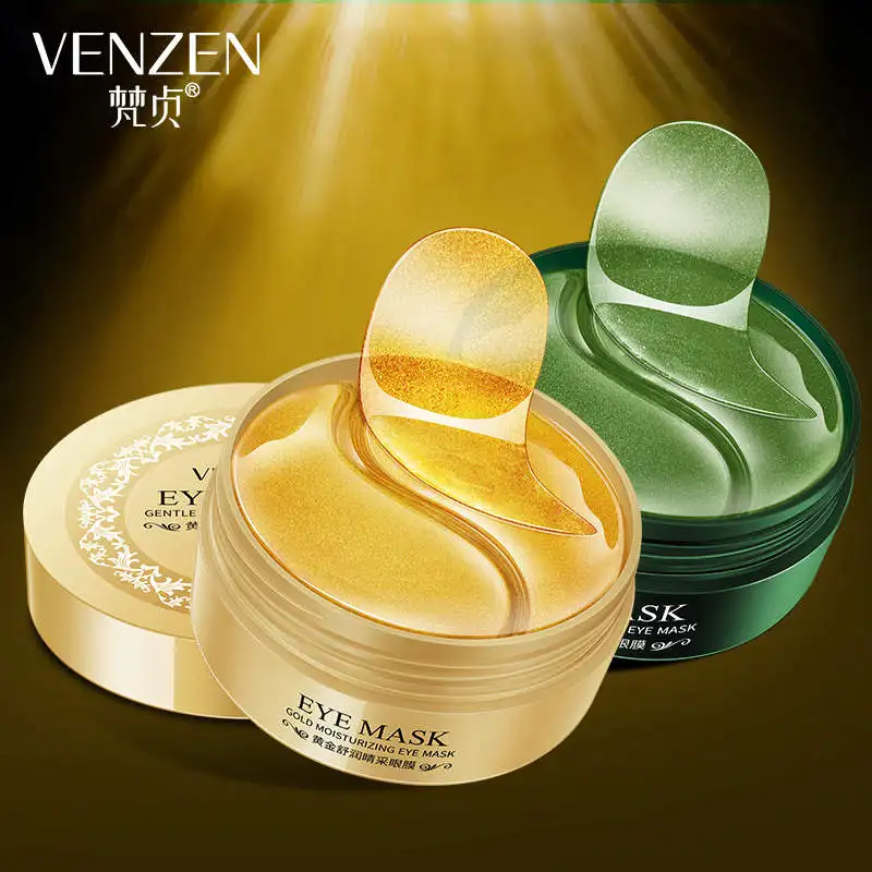 VENZEN новый продукт Гиалуроновая кислота увлажняющая маска для ухода за глазами лист против морщин кристальная глаз