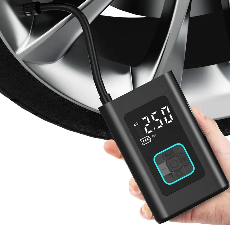 DC 12v Tire Inflator Heavy Duty Double Cylinder Portable Car Air Compressor Pump Inflator 150 Psi For Car SUV Tire Inflator