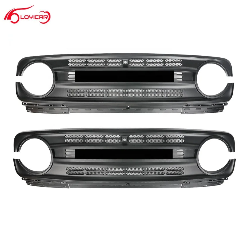 Off-road 4x4 Front Bumper Grille Fit For Great Wall GWM WEY Tank 300 2021-2024 Modified Mesh Frame Grill Exterior Accessories