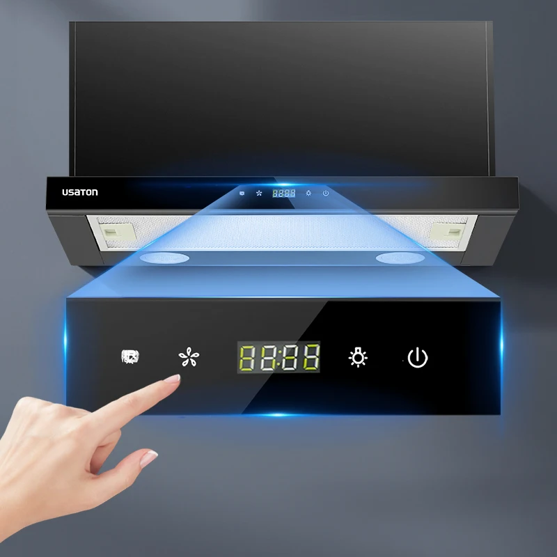 Standard competitive price industrial delicate appearance kitchen smoke extractor cooker hood