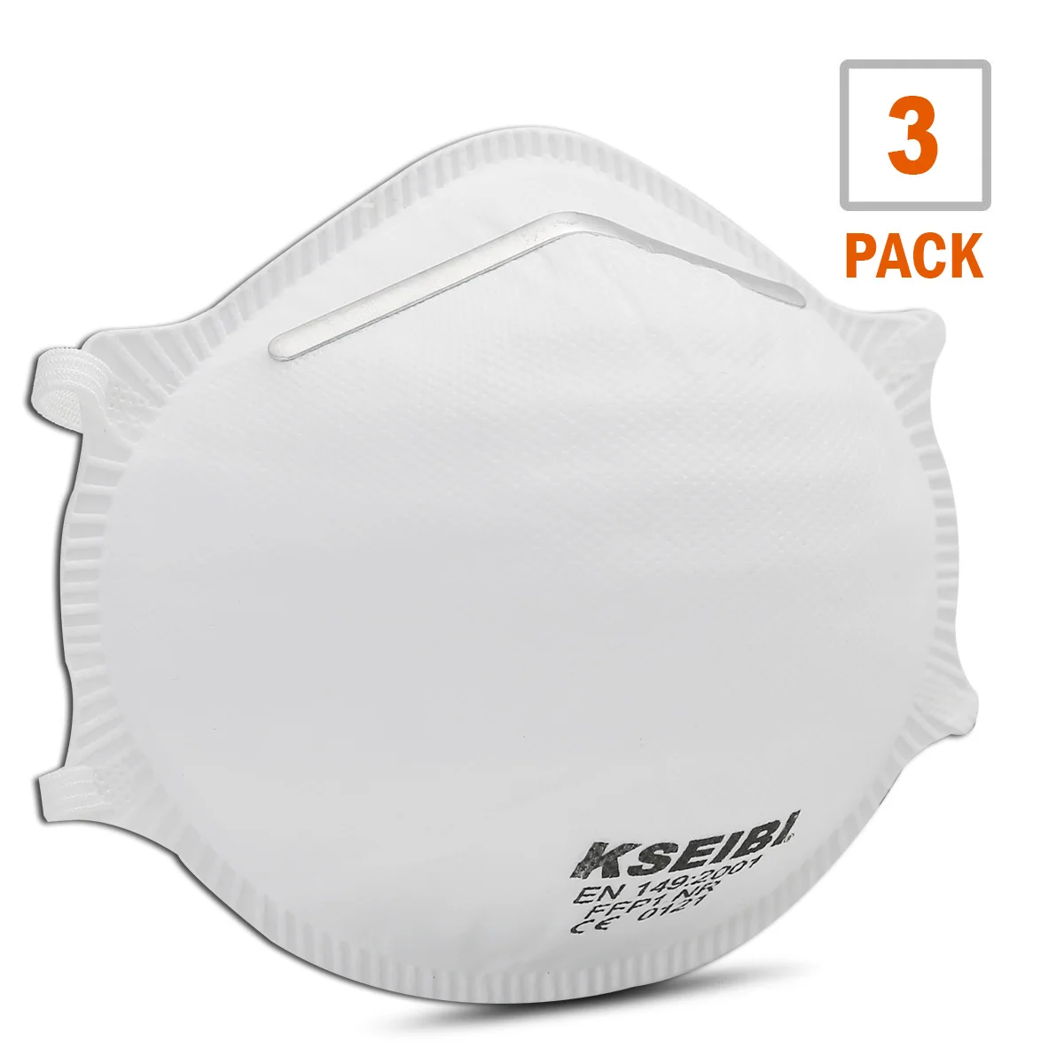 KSEIBI  Particulate Respirators Anti-Dust Mask Chemical Safety Set 3-PC