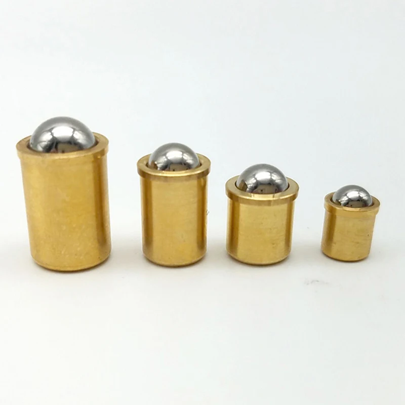 Professional Manufacture ZPFPBN Brass body and Steel ball Press Fit Ball Spring Plungers for Coffee Machine