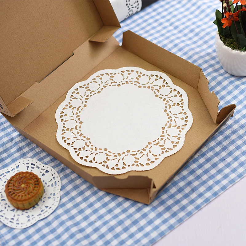 Paper Tablecloth Round White Paper Lace Doilies To Cardmaking