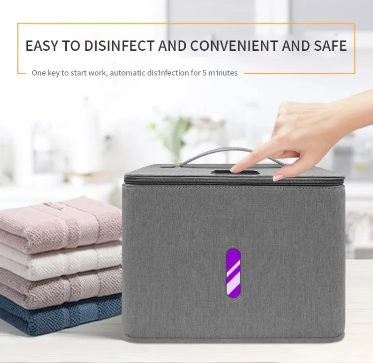 Big size foldable UVC Disinfection Sterilizer Box UV sanitizer Bag disinfection