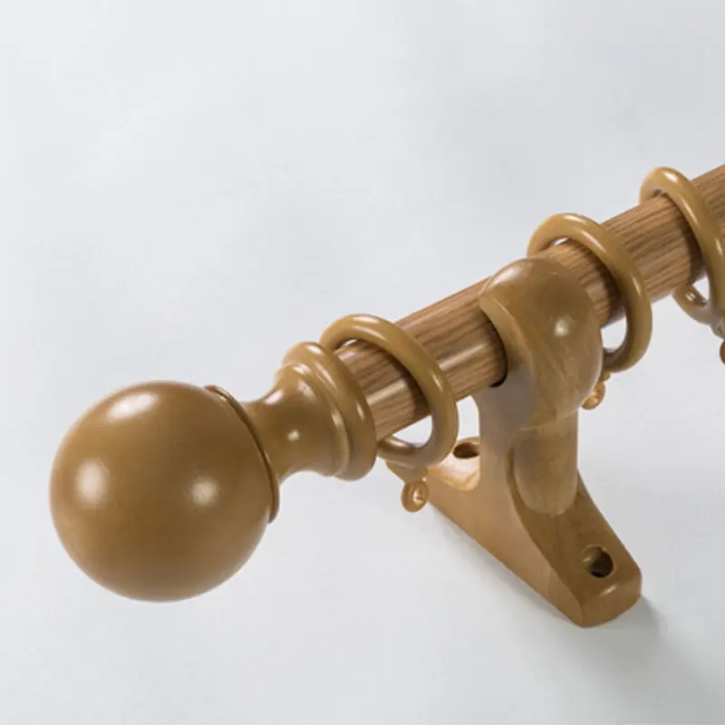 Innermor Customized length Iron curtains traverce rod diameter fancy curtain rods