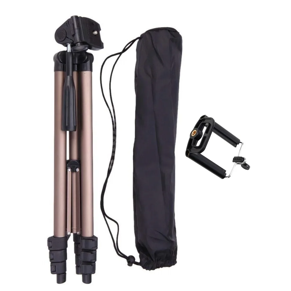  Sell Portable tripod for Canon Camera stand Flexible Weifeng WT 3130 smartphone adapter 124cm WT3130 camera