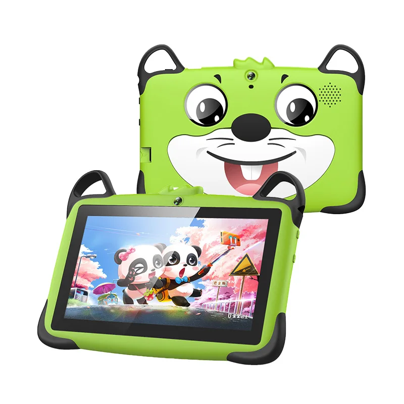 Factory Cheap Kids 7 Inch Android Tablet for Kids 8GB Parent Control Wifi Tablet PC with Kid-proof Case