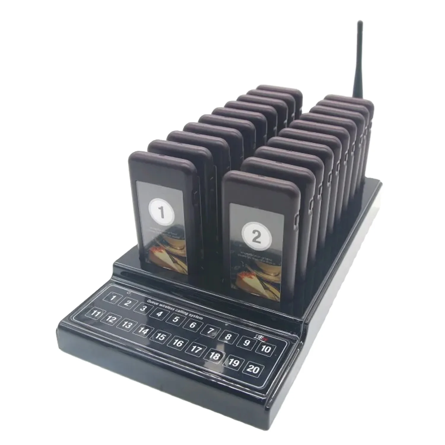 16 Call Coaster Pager Wireless Queue Manage System For Restaurant
