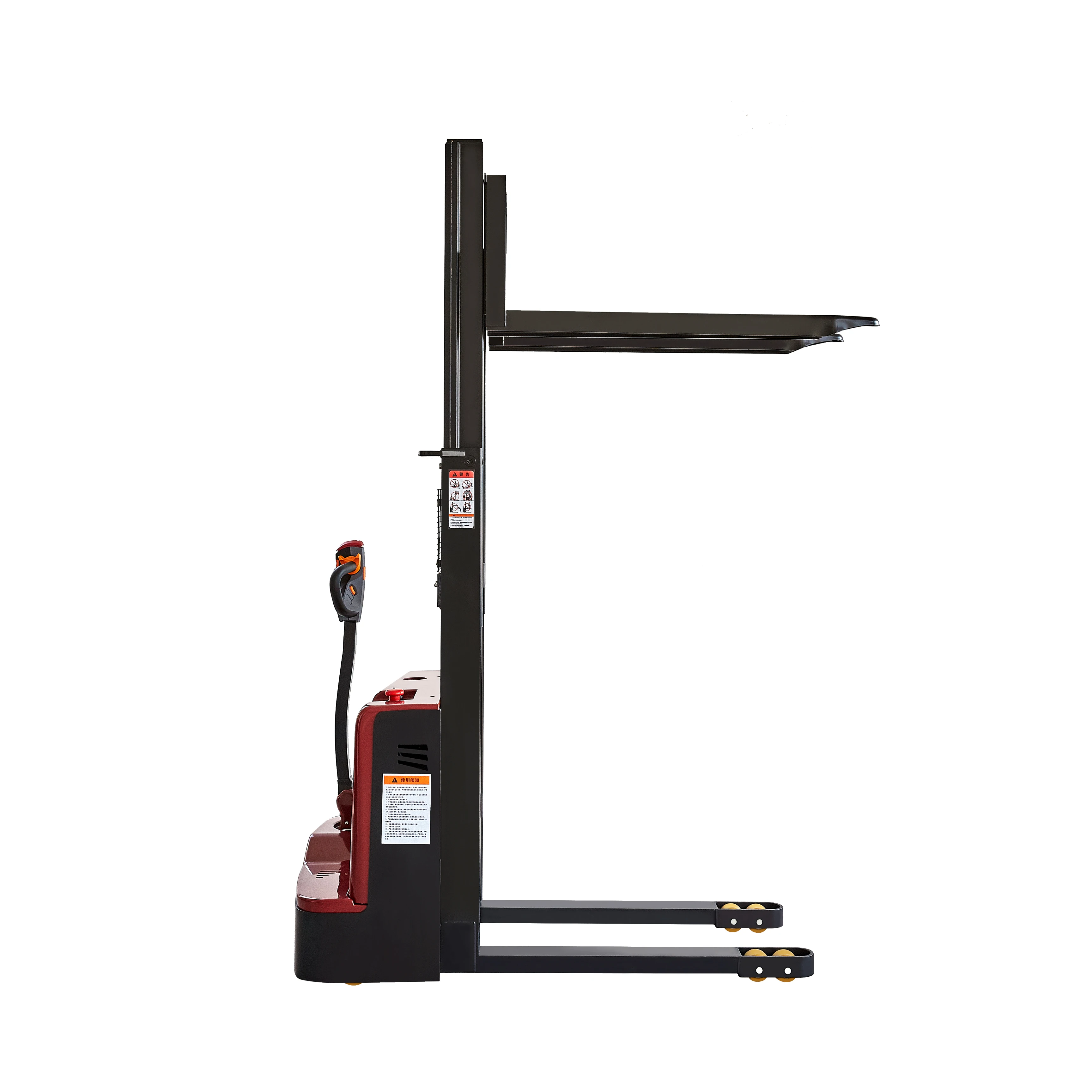 hydraulic manual stacker 2 ton Balance weight electric stacker CDD20A forklift on sale
