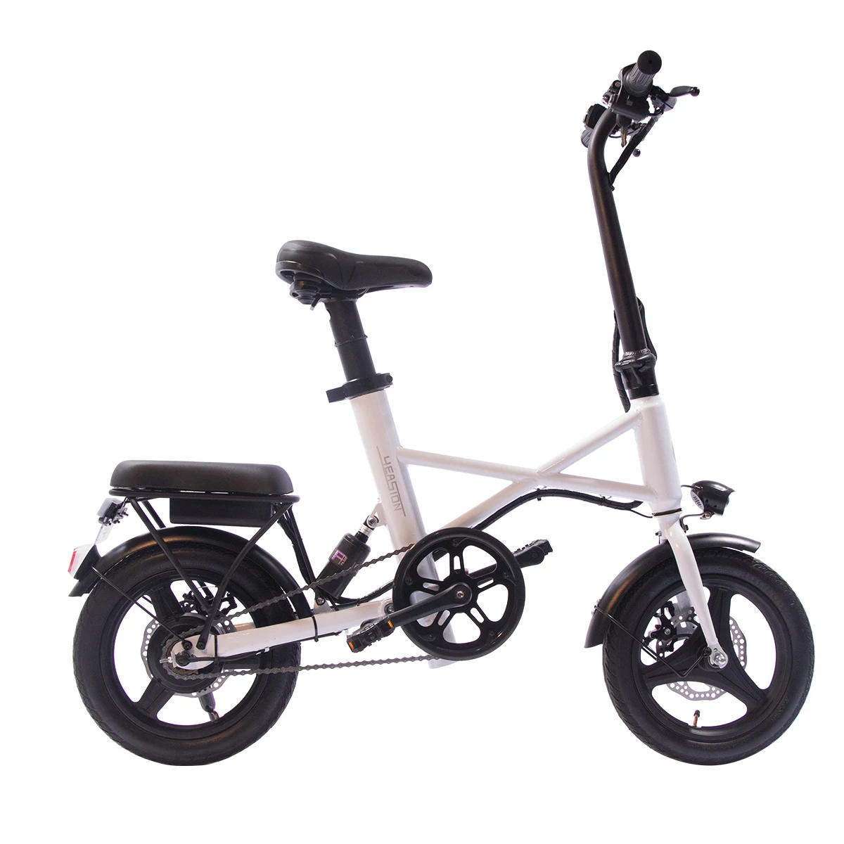 New arrivals 14inch wheel foldable folding E bike 36V/7.5Ah two seat electric bicycle 350W high power electric city bike