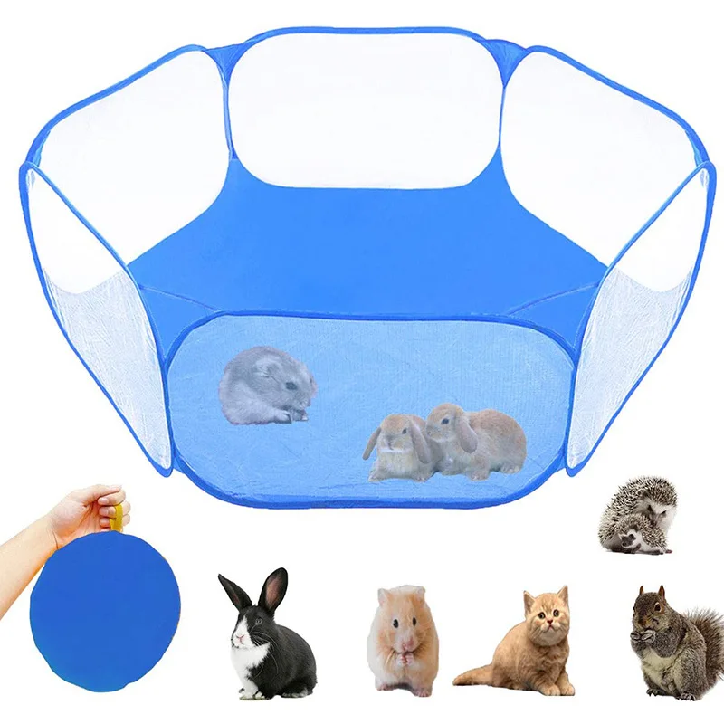 Small Animal Storage Small Pet Supplies Foldable Rabbit Cage Hamster Cage Small Pastoral