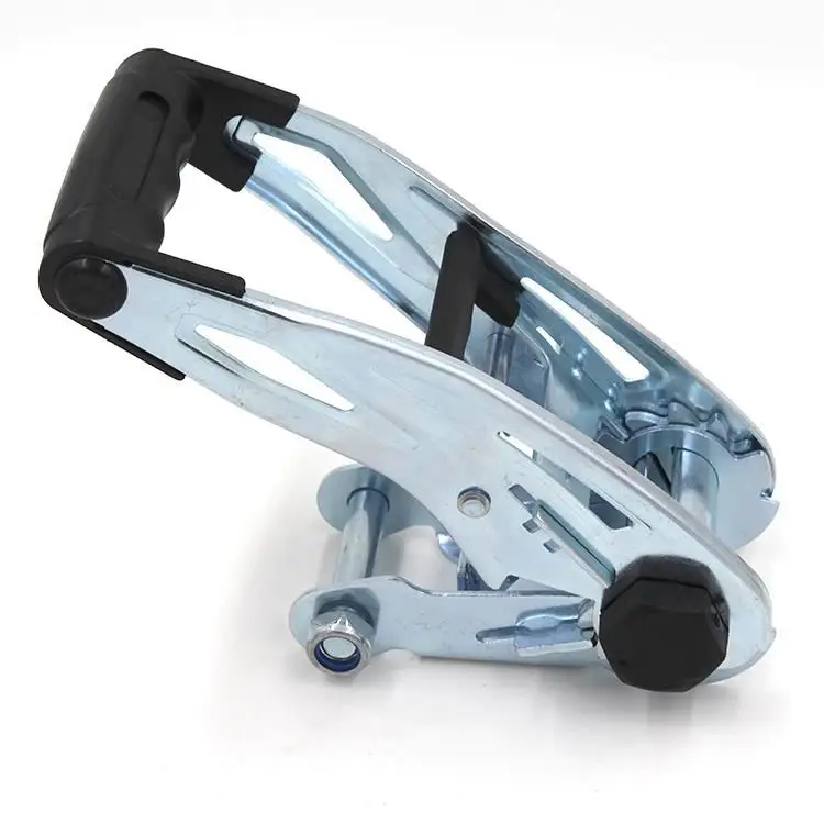 2 Inch 50mm B.S 2T 2000kgs Stainless Steel Ratchet Buckle With Plate