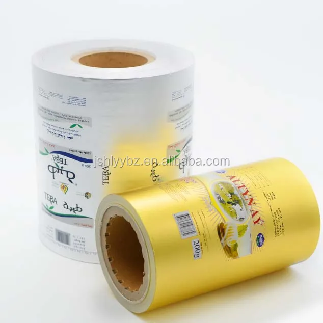 Hanlin 8011 Composite Aluminum foil Food Packaging Snack food margarine packaging