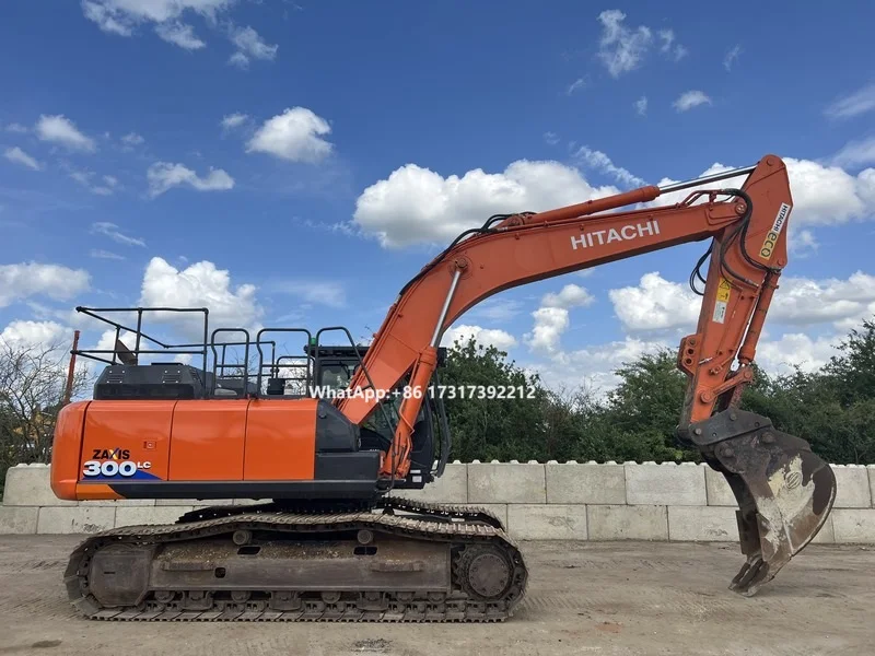 30.2 Ton Japan Original Used Hitachi ExcavatorZX300 Hitachi Excavators Crawler Hitachi Excavator ZX300 for Construction Project