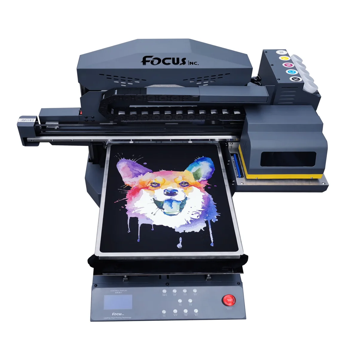 Factory impressora dtg a3 dtg machine a3 white ink circulation t shirt auto a3 size dtg printer multicolor tshirt