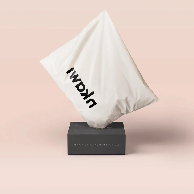 Custom manufacture Black Pink Waterproof Self Sealing Biodegradable Plastic Mailing Bag Poly Mailer 10x13 6x9 inch polymailer