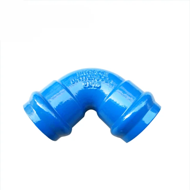 Ductile  iron pipe fittings elbow 90 degree