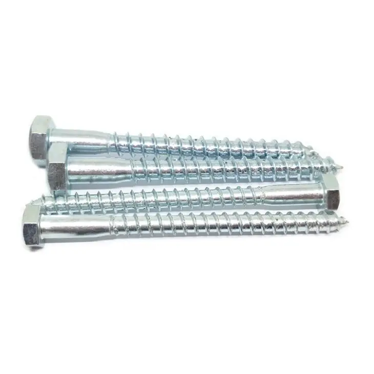 
Hexagon Head wood Screw DIN571 ANSI long Fasteners 