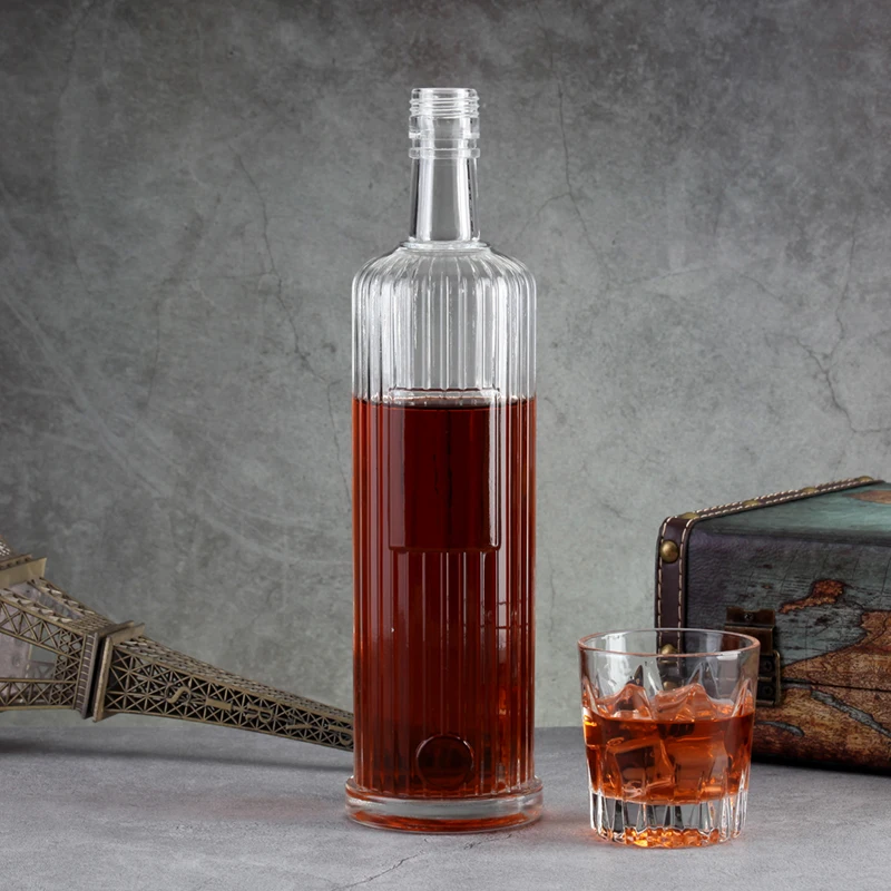 100ml 200ml 375ml 500ml 700ml 750ml 1000ml glass vodka gin tequila luxury glass bottles