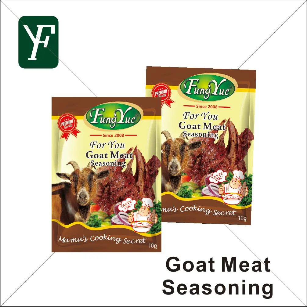 
Hotsell 10g Sachet Goat Meat Seasoning Powder for home cooking seasoning 