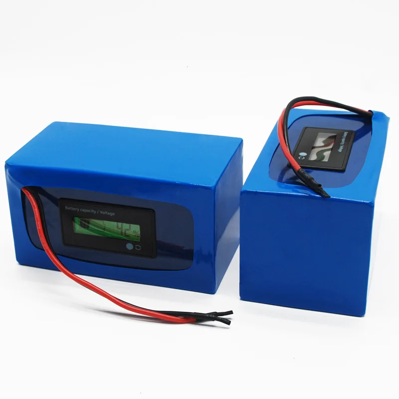 Lithium Ion 18650 Battery Pack 11.1V 10Ah 3s 10ah Li-ion BMS Rechargeable Batteries Battery With Monitor