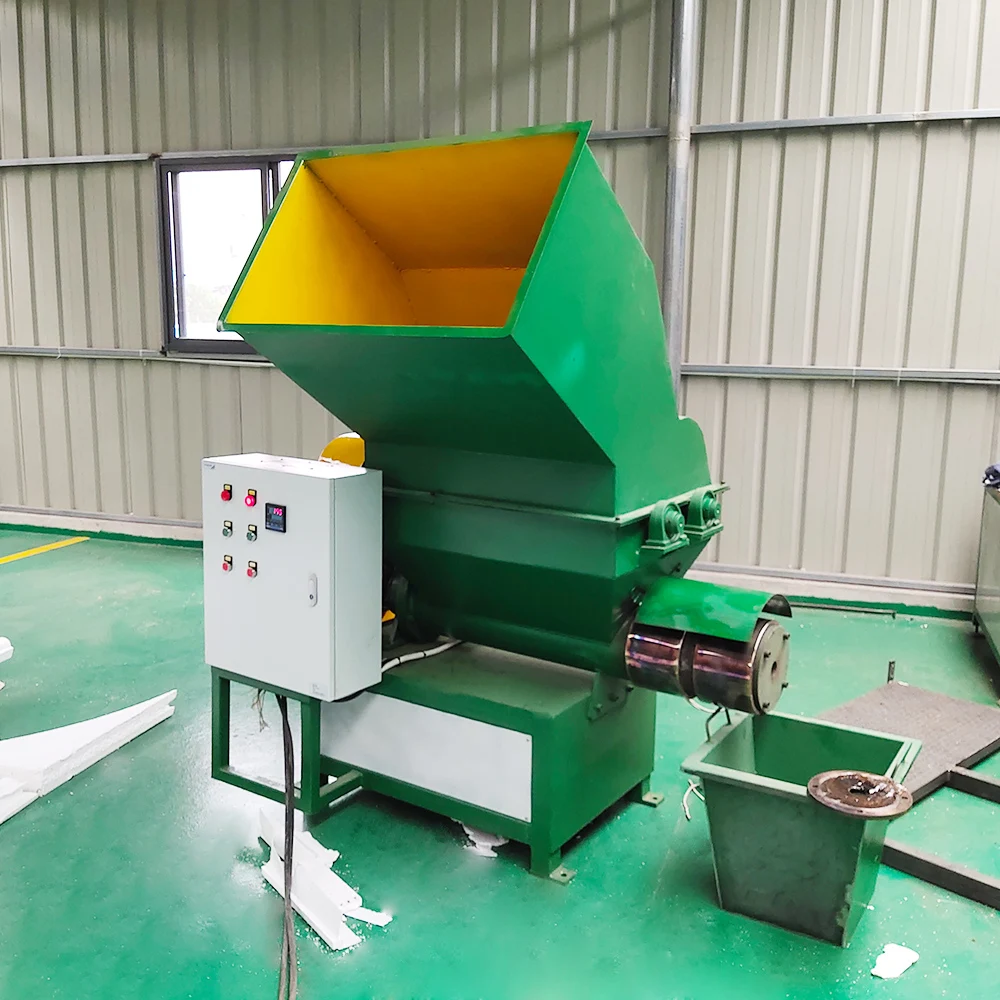 EPS foam scrap Hot Melt Recycling Machinery