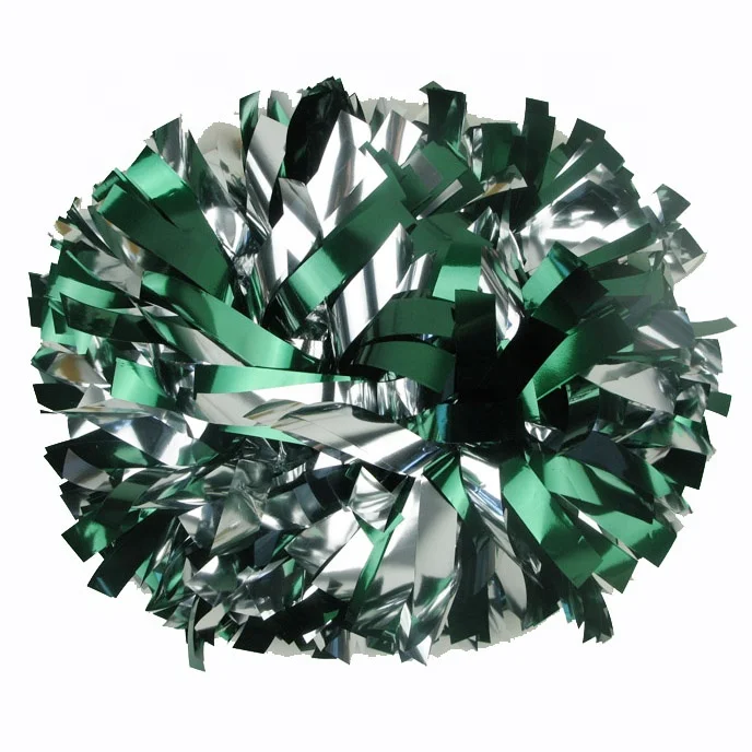 2021 New metallic cheerleading pom poms for cheerleaders with factory price