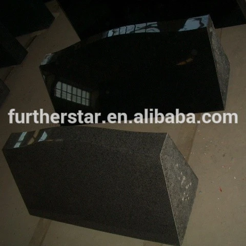 Черный Гранит Shanxi, черные надгробия, памятник