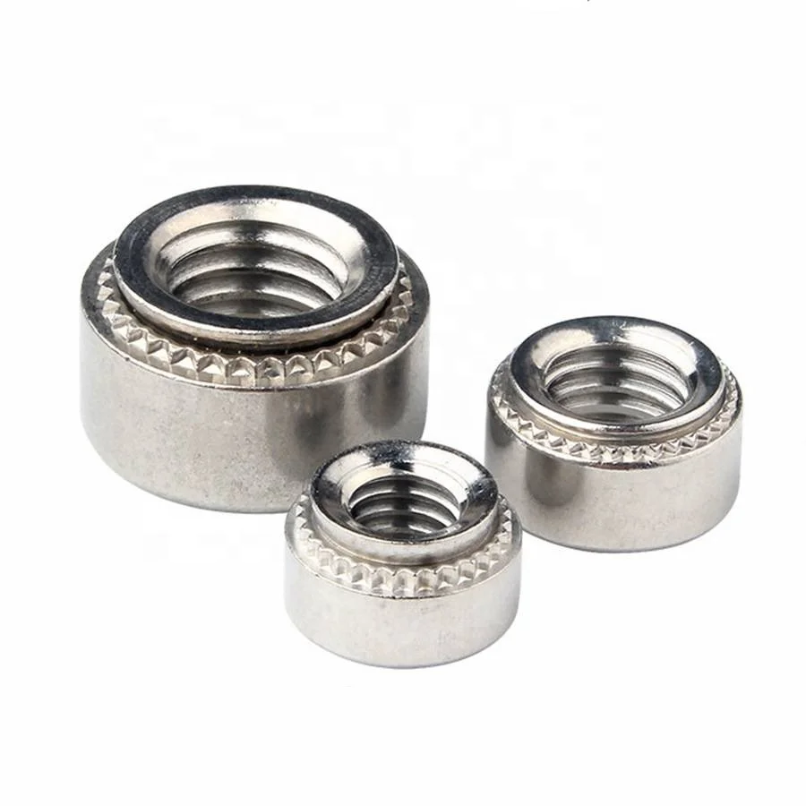 Clinching nut steel bolt and nut fasteners high quality stainless steel zinc oxide