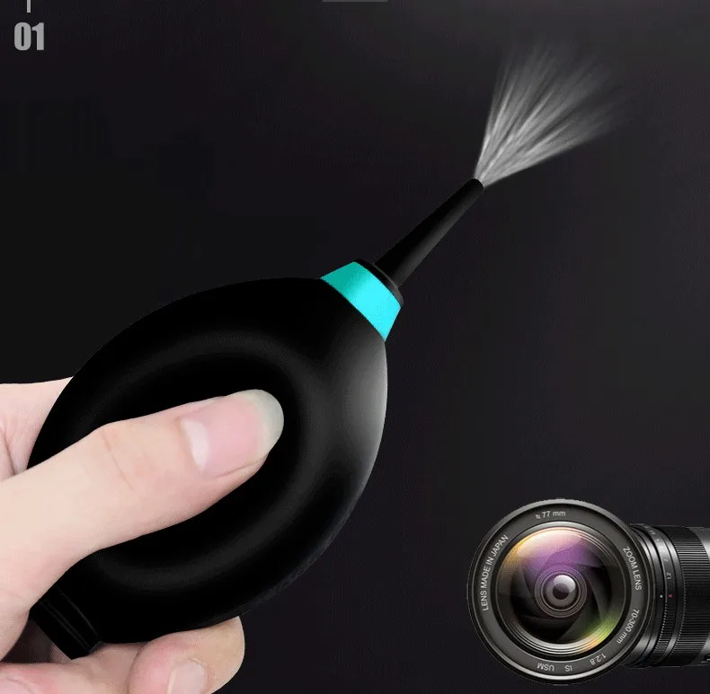 ZQ104 Dust Blower Cleaner Rubber Air Blower Cleaning Tool for Camera Lens Computer Keyboard Gas Blowing Hand Held Cleaning