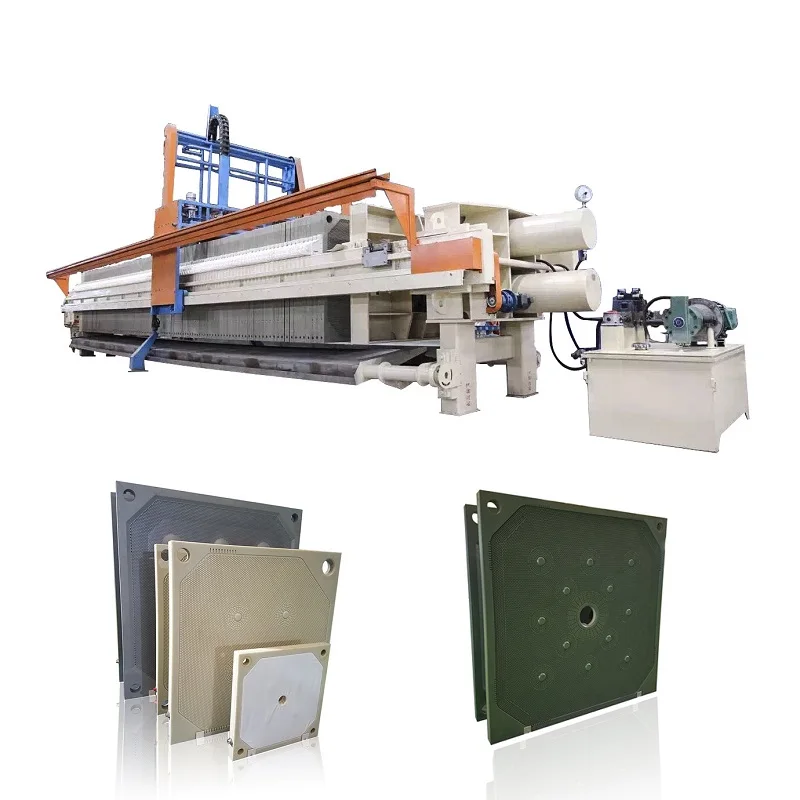 Automatic Diaphragm Squeeze Filter Press PLC Control Made in China