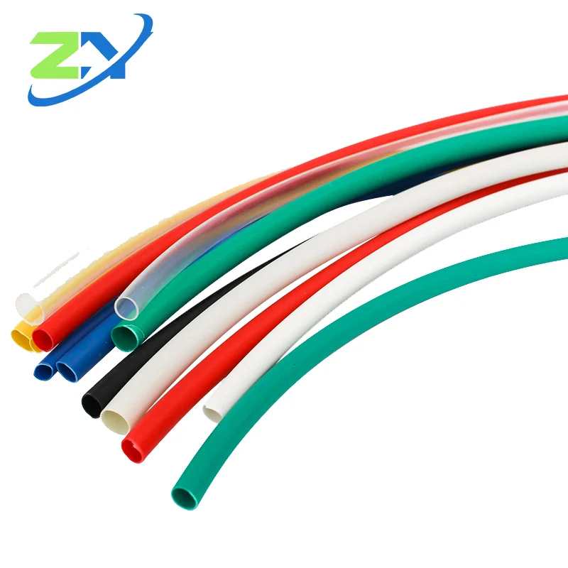 3:1 полиолефиновые термоусадочные трубки Полиолефиновый материал и низкое напряжение одностенная термоусадочная