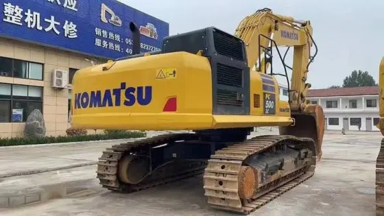 Большой экскаватор komatsu pc500 от популярного бренда б/у 50 55 тонн гидравлический гусеничный ПК 500 долгосрочный партнер pc500lc pc550 pc550lc