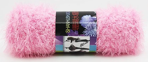 RongMeiXuan Hand Crochet yarn velvet thread Long hair Mink velvet wool yarn Knitting yarn thread Mink hair velvet