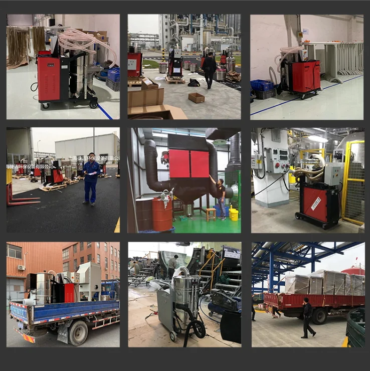 SC75110  industrial vacuum dust collector with tank 110L industrial vacuum cleaner robot