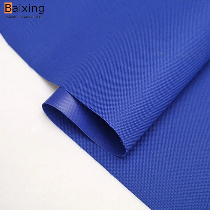 China Factory China bag fabric material 600D Polyester PVC Coated Oxford Fabric for bags tents luggage