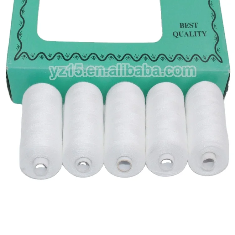 good price  factory-direct 500 yard best selling China  yiwu 40 2 100% polyester garments sewing thread