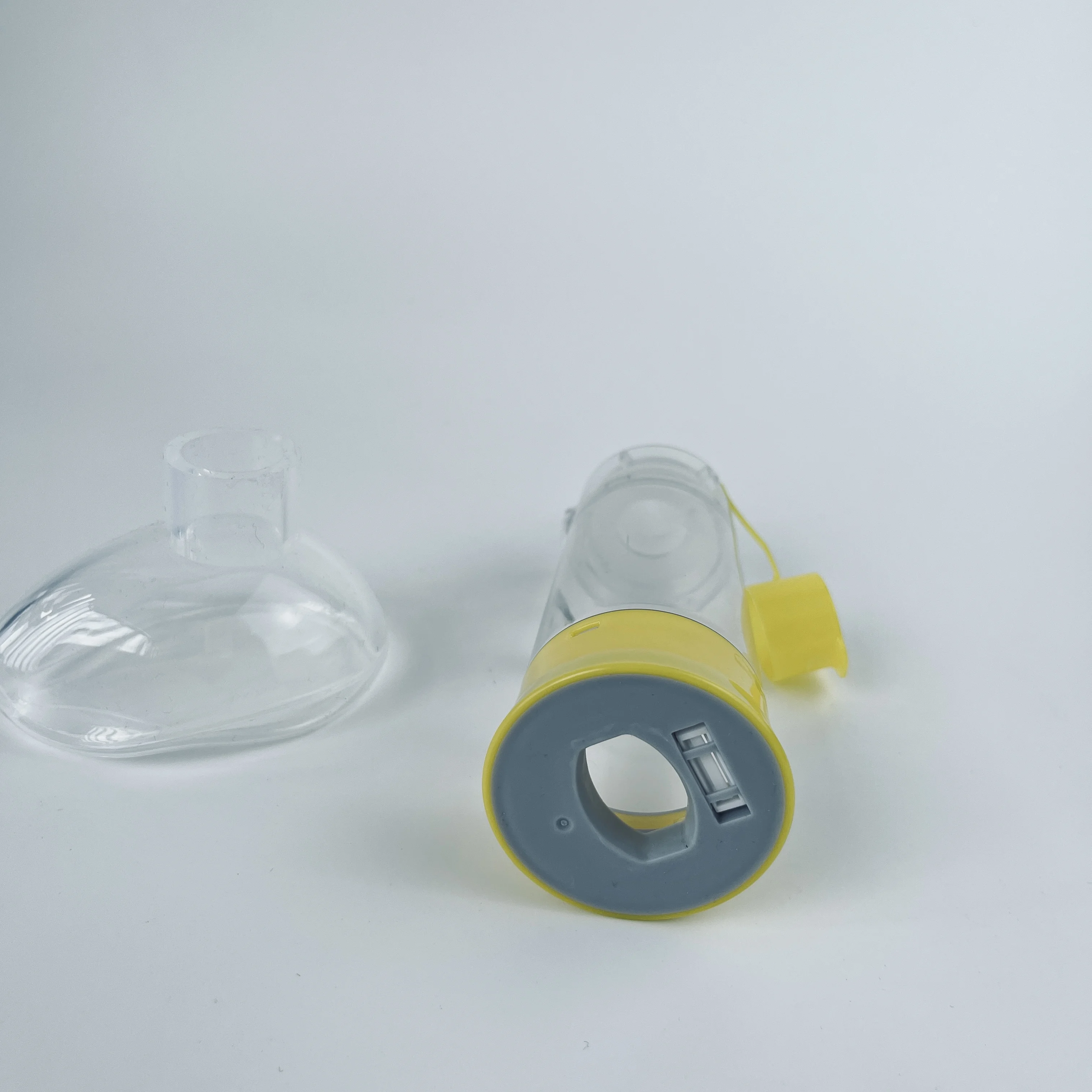 Spacer device for inhaler spacer with Medical Dose Mdi Spacer Aerochamber for Asthma Therapy