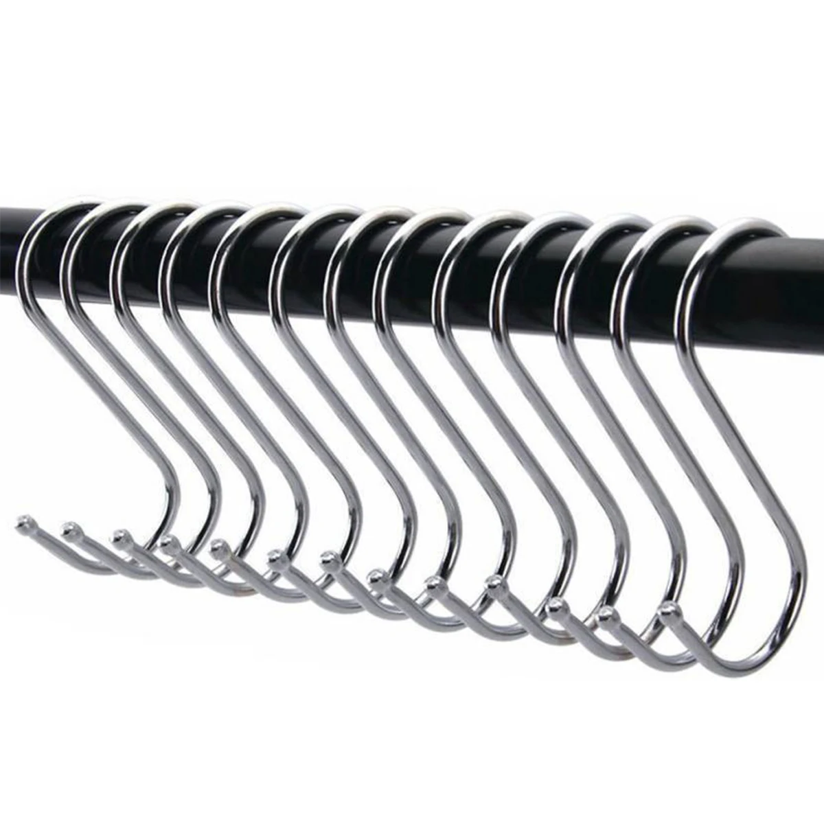 Pigtail meat wall hanging plant stainless steel s-shaped hook for decoration