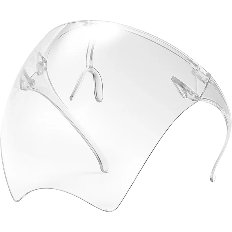 Высококачественная негабаритная защита от брызг прозрачная маска для лица Защита тумана термостойкая и износостойкая