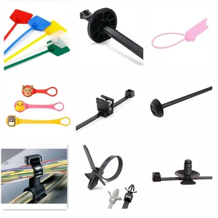 Hs 6 Inch Releasable Cable Ties Adjustable 6Ft 3Ft Bite Proof Dog Leash Tie Out Nylon Hook Loop Straps