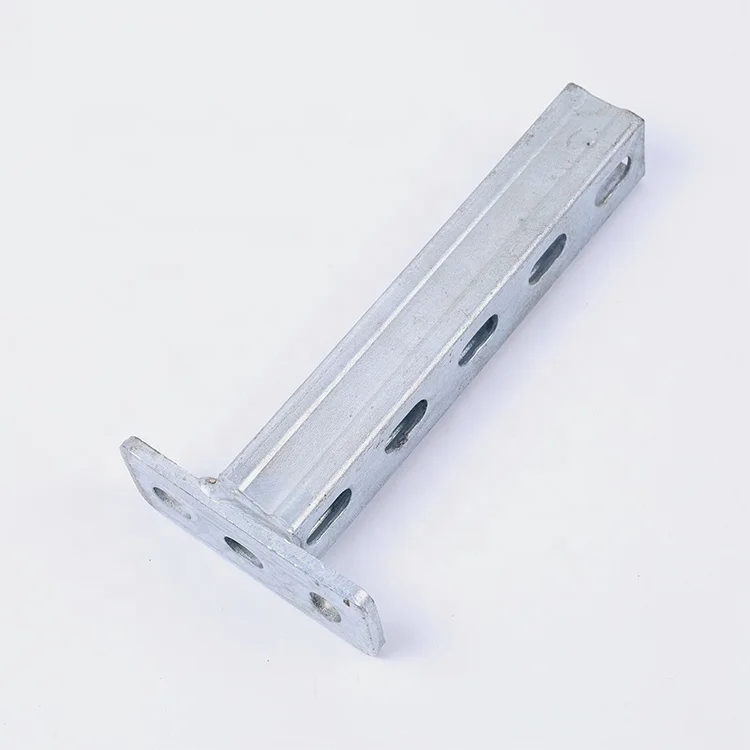 Galvanized Steel High Strength Solar Photovoltaic Stents Solar Panel Support Steel C Channel