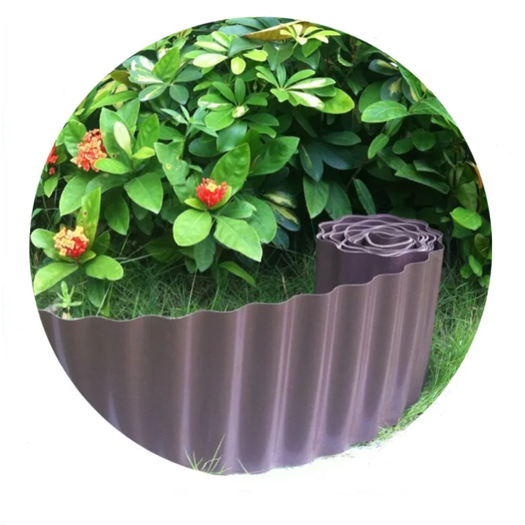 Factory Direct Sales Easily Assembled 10cm*3m Corrugated Garden Edging